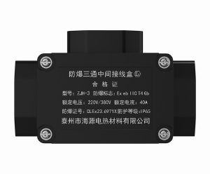 防爆三通接線盒